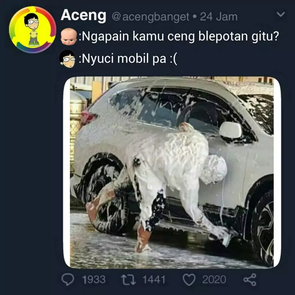 meme lucu pekerjaan berat © 2020 instagram.com