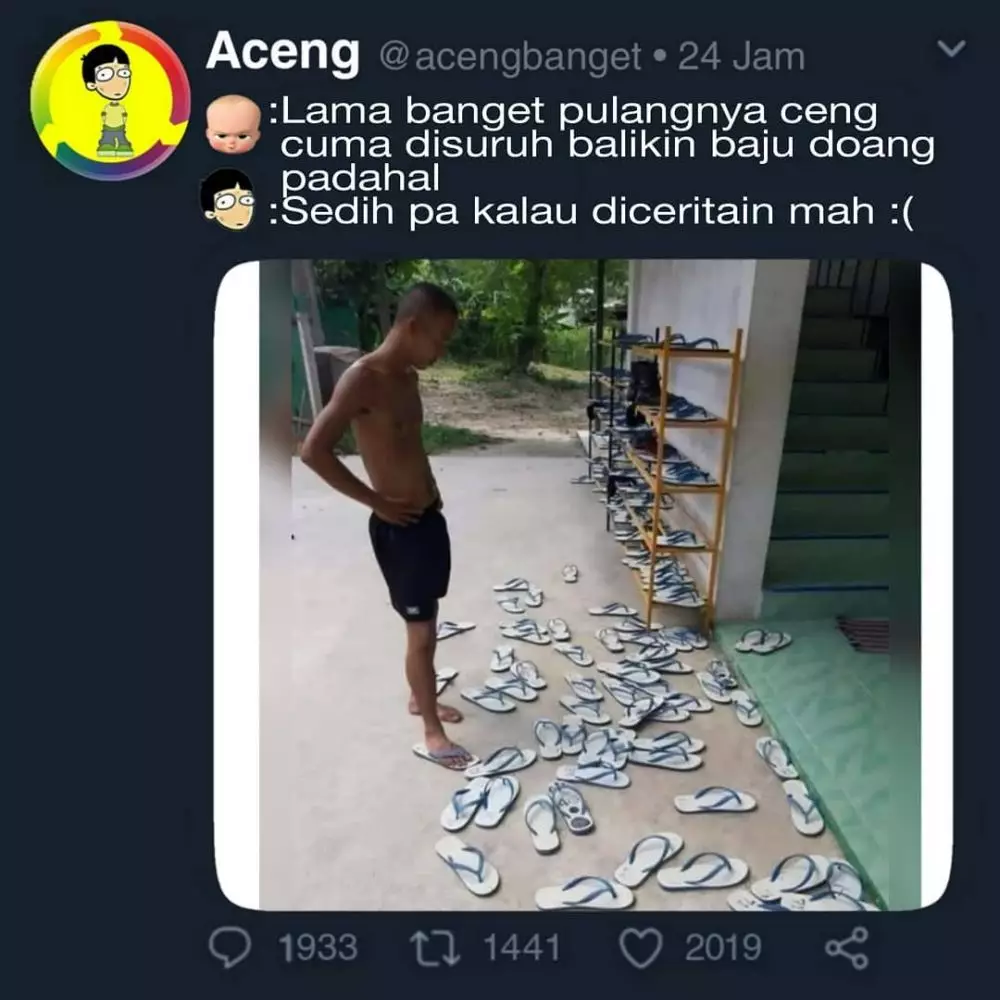 meme lucu pekerjaan berat © 2020 instagram.com