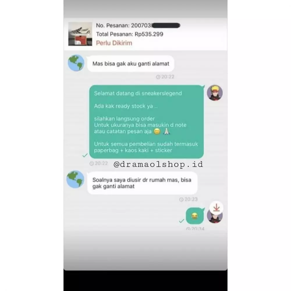 permintaan nyeleneh pelanggan olshop © 2020 instagram.com permintaan nyeleneh pelanggan olshop © 2020 instagram.com