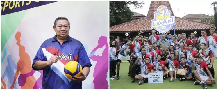 7 Momen SBY dampingi klub bola voli binaannya, penuh dukungan