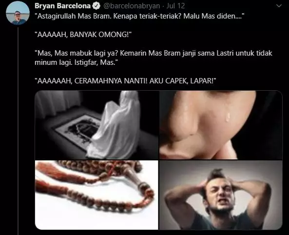 Dialog adegan sinetron twitter