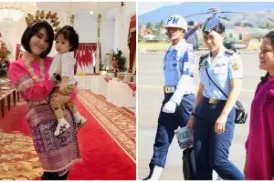 9 Pesona Sandhyca Putrie di luar tugas mengawal Iriana, curi perhatian