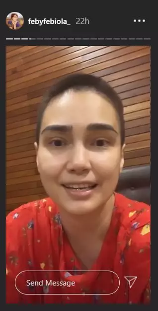 Penampilan baru Feby Febiola Instagram Penampilan baru Feby Febiola Instagram