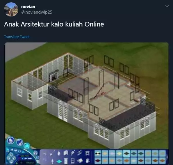 kuliah online lucu Twitter