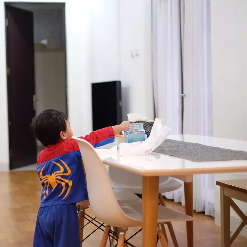 penampakan rumah anji instagram