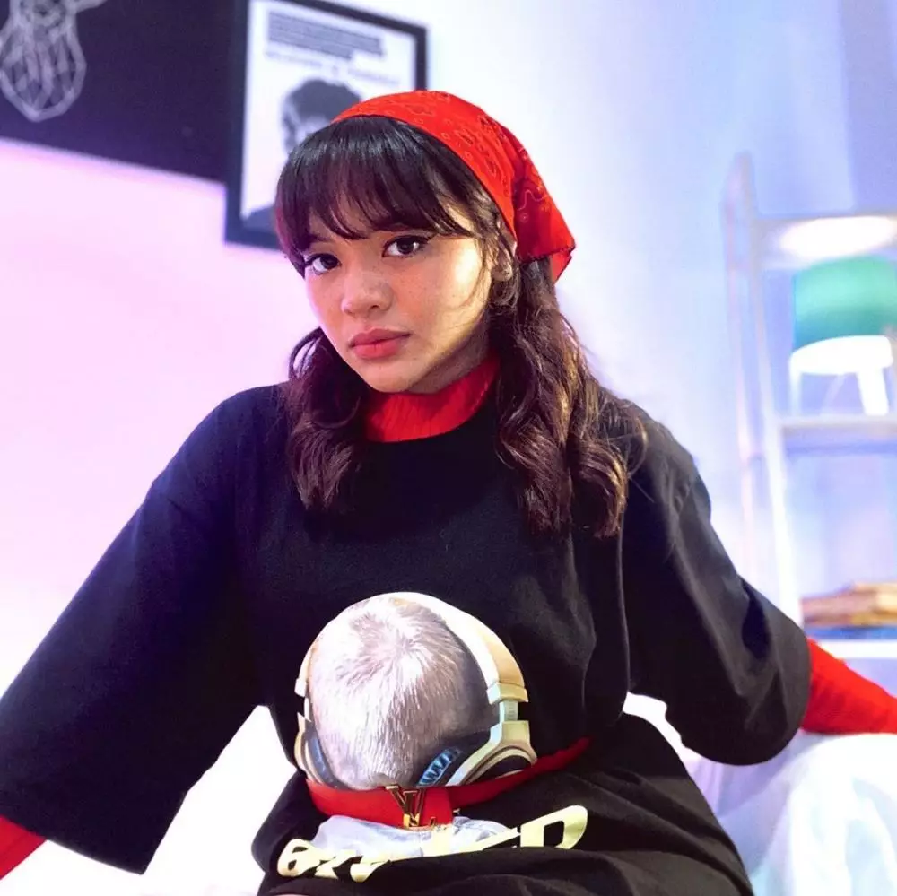 Tampilan baru Amel Carla © 2020 brilio.net