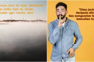 101 Kata-kata bijak tentang diam, lebih baik dari omong kosong