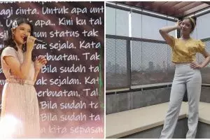 8 Momen pemotretan Tiara Andini bak negeri di atas awan