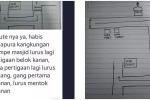 10 Chat lucu penumpang ojek online kasih alamat detail, kocak banget