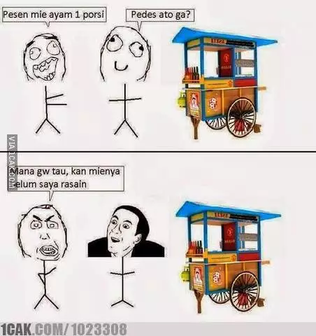 Meme pesan makanan berbagai sumber