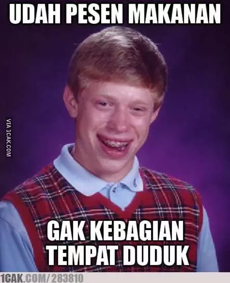 Meme pesan makanan berbagai sumber