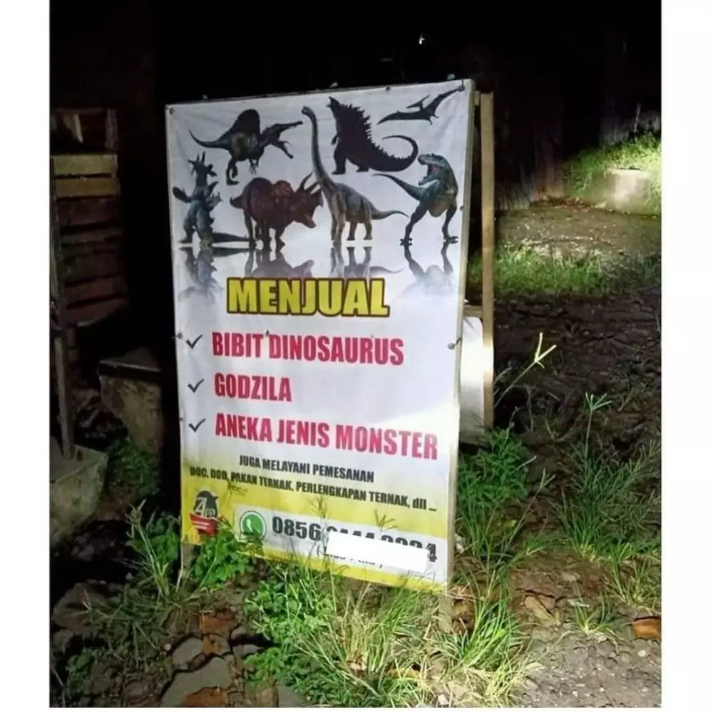 penampakan gambar gerobak jualan © 2020 instagram.com