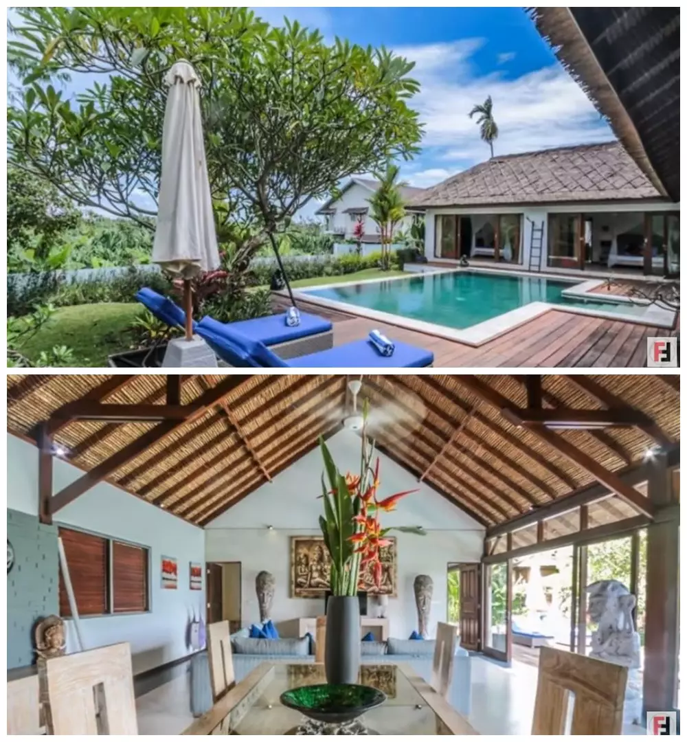 potret villa seleb di Bali berbagai sumber