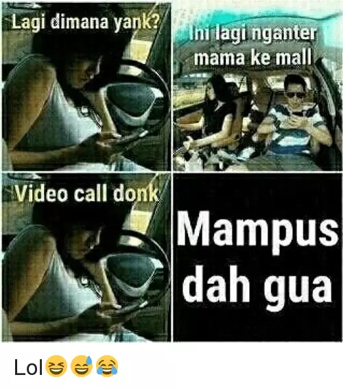 Meme saat video call Berbagai sumber Meme saat video call Berbagai sumber
