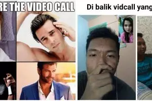 10 Meme lucu saat video call ini bikin cekikikan 