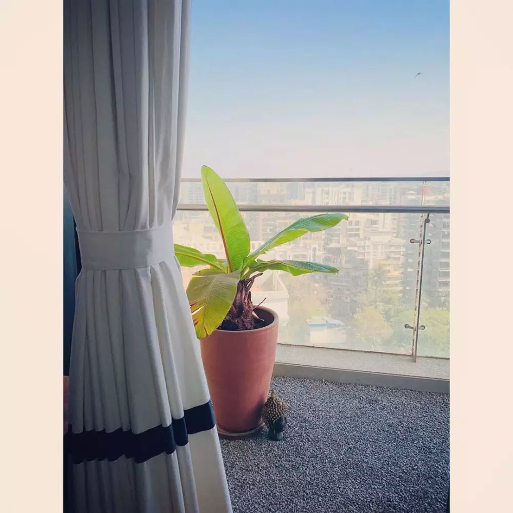 balkon rumah seleb india Instagram