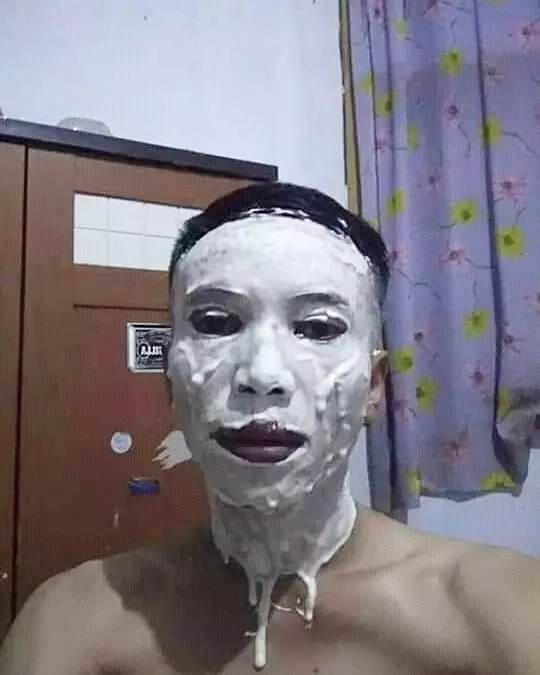 momen lucu orang maskeran © 2020 instagram.com