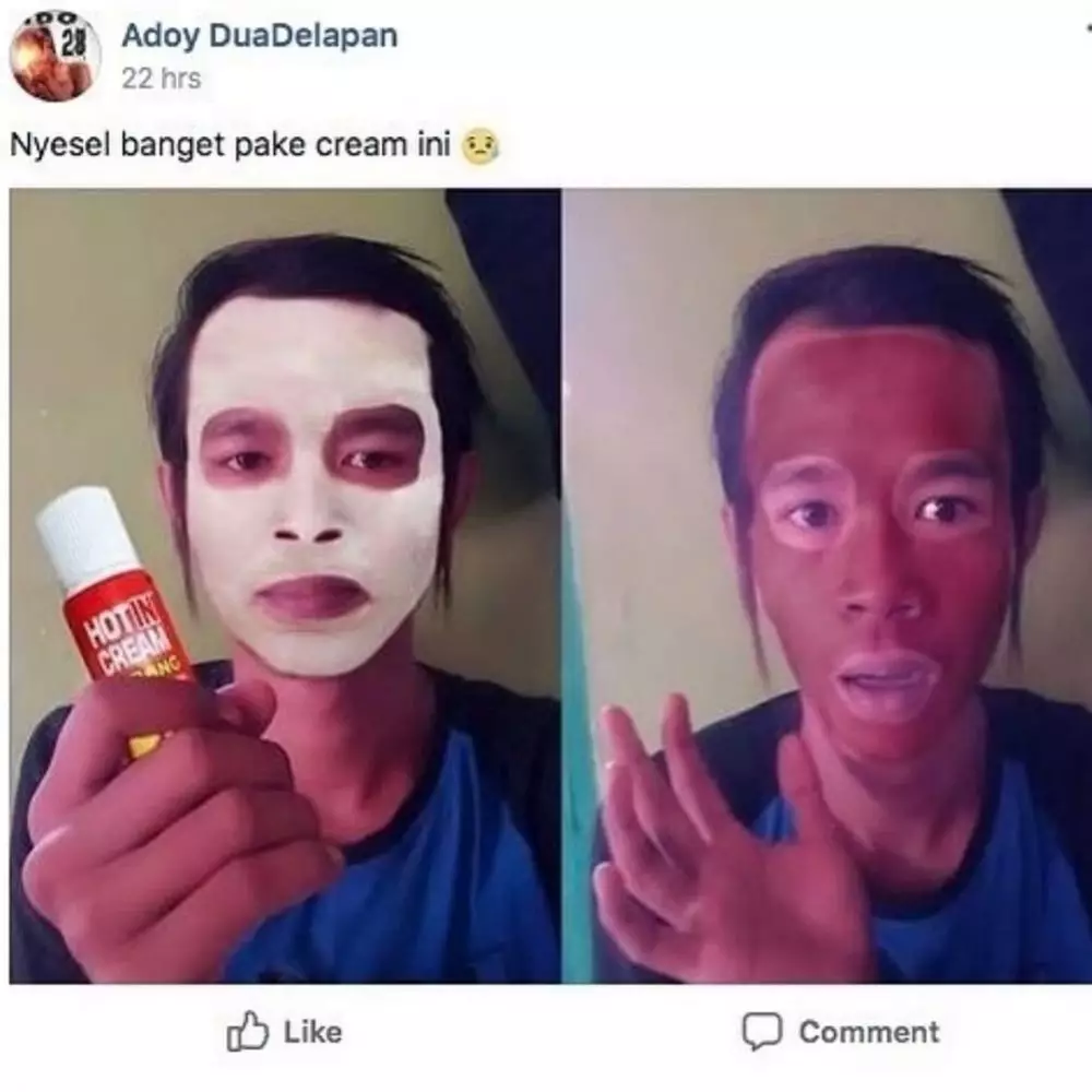 momen lucu orang maskeran © 2020 instagram.com