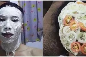 10 Momen lucu orang maskeran ini bikin ketawa tepuk jidat