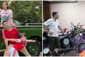 7 Potret garasi motor & sepeda Raffi Ahmad, koleksinya bikin melongo