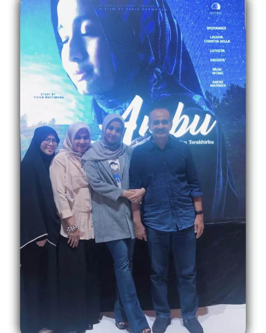 kebersamaan bella dan papa  Instagram