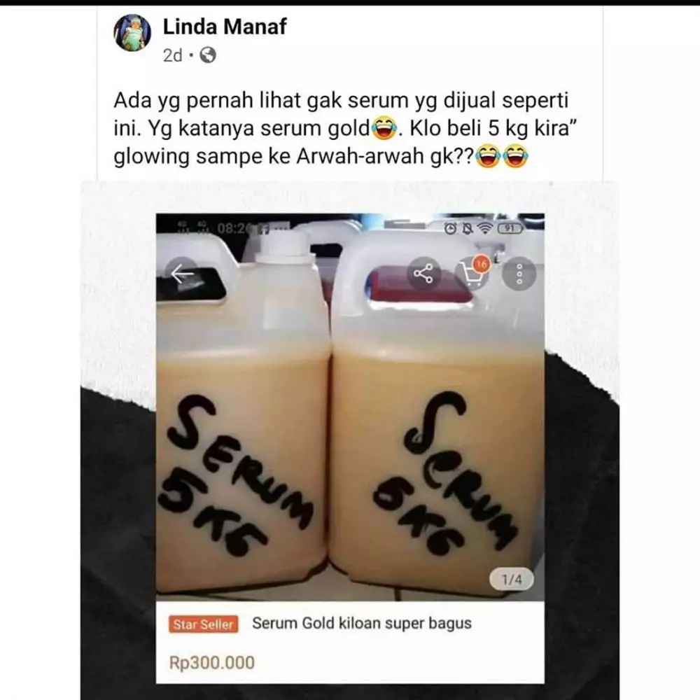 status fb lucu masalah emak © 2020 instagram.com