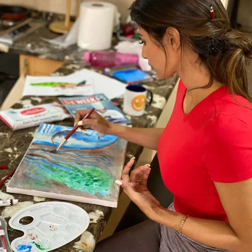 seleb punya bakat melukis Berbagai Sumber