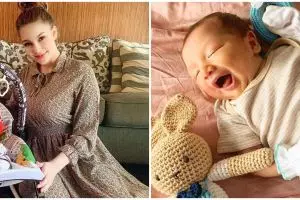 10 Potret anak ketiga Alessia Cestaro & Ahmad Affandy, jago pose