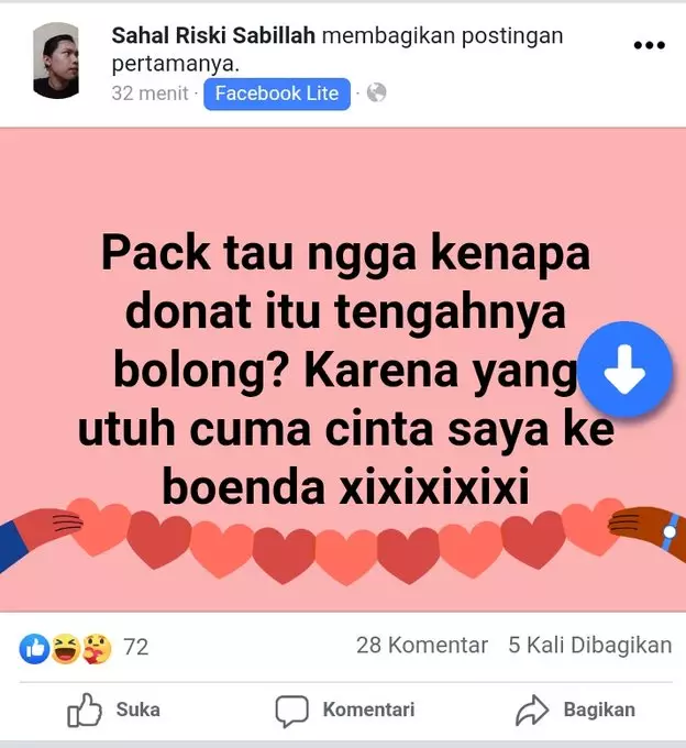 Tebak-tebakan ala bapak-bapak di FB © Istimewa