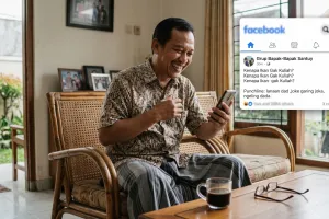 155+ Tebak-tebakan ala bapak-bapak di FB terbaru 2026, jawabannya receh abis