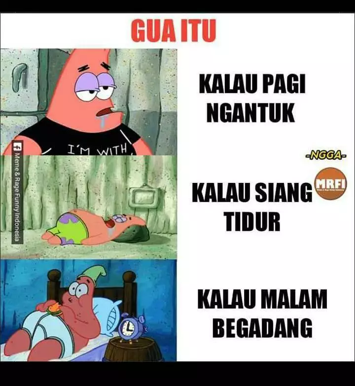 Meme orang begadang Berbagai sumber Meme orang begadang Berbagai sumber