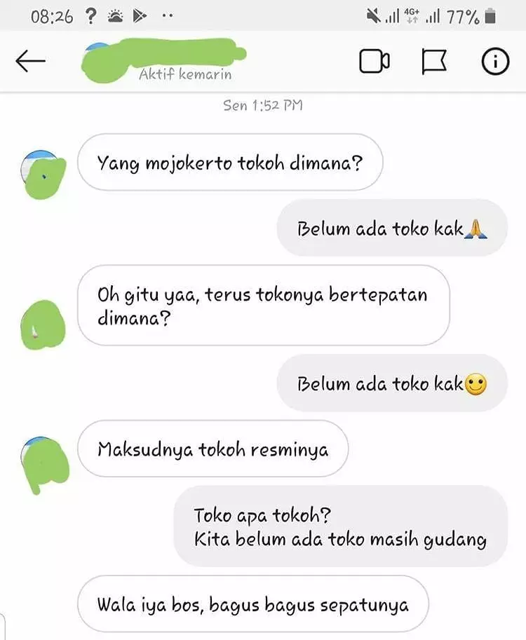 chat lucu pembeli olshop ngeyel © 2020 instagram.com chat lucu pembeli olshop ngeyel © 2020 instagram.com