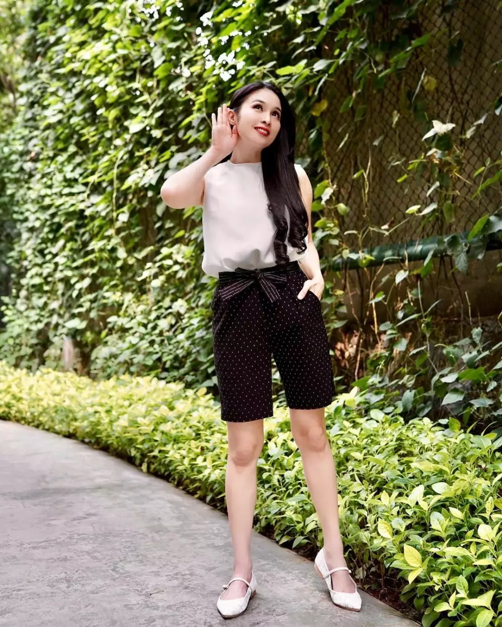 Gaya Sandra Dewi bak ABG  Instagram