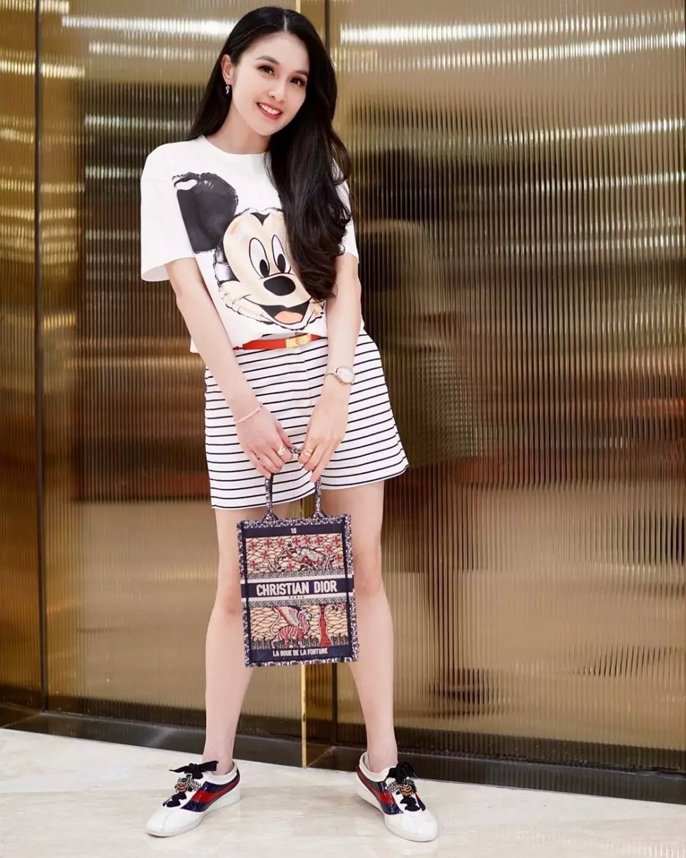 Gaya Sandra Dewi bak ABG  Instagram