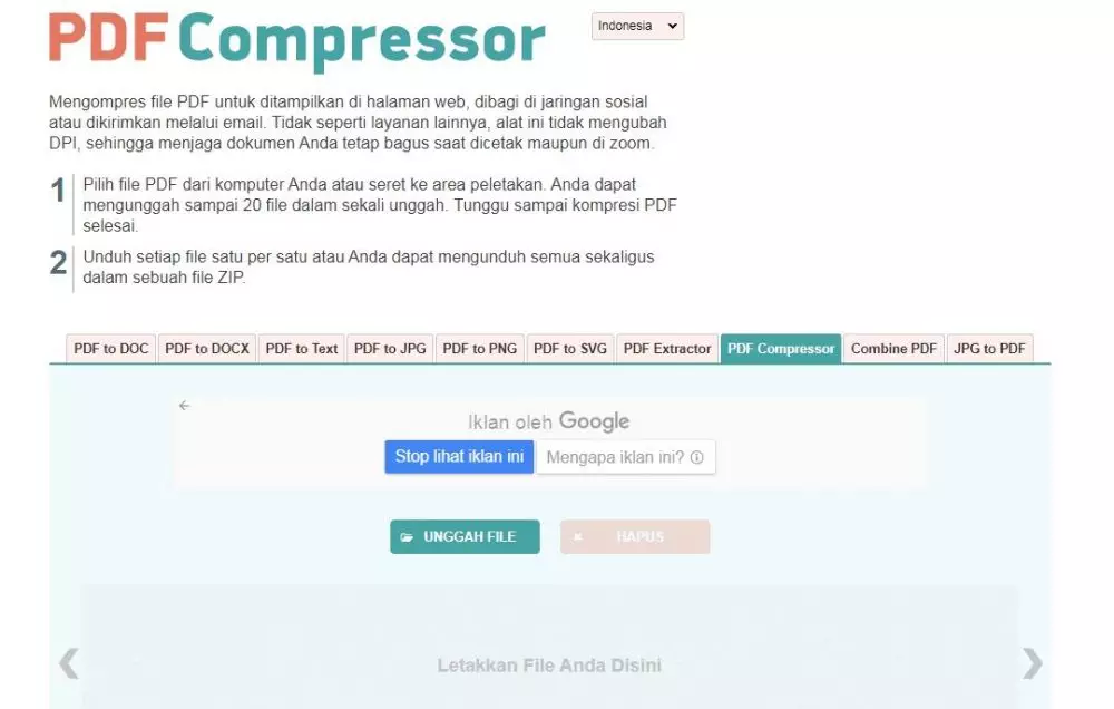 Cara mengecilkan ukuran file PDF berbagai sumber Cara mengecilkan ukuran file PDF berbagai sumber