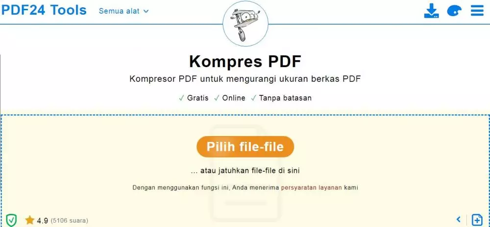 Cara mengecilkan ukuran file PDF © berbagai sumber Cara mengecilkan ukuran file PDF © berbagai sumber