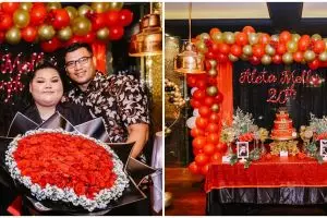 12 Potret pesta ultah Aleta Molly, bagi-bagi berlian ke tamu