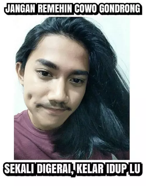 Meme rambut gondrong Berbagai sumber Meme rambut gondrong Berbagai sumber