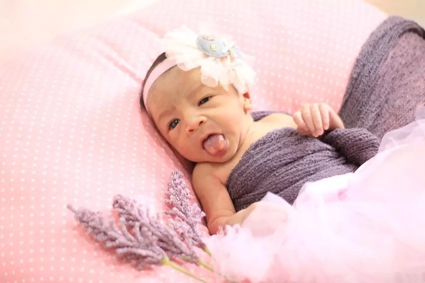 Potret Qhaira anak Meizian Instagram/@meidian_maladi