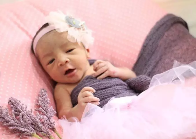 Potret Qhaira anak Meizian Instagram/@meidian_maladi