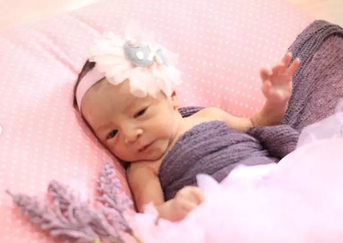 Potret Qhaira anak Meizian Instagram/@meidian_maladi