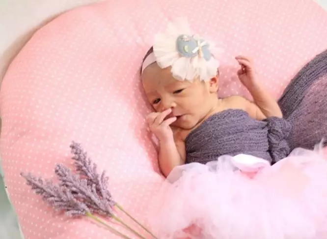 Potret Qhaira anak Meizian Instagram/@meidian_maladi