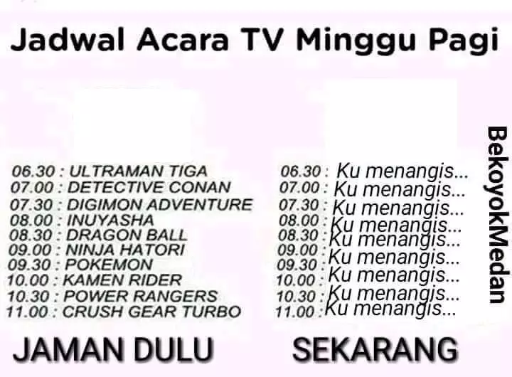 Meme lucu Ku Menangis berbagai sumber Meme lucu Ku Menangis berbagai sumber