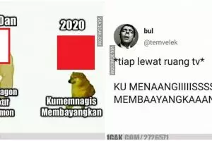 10 Meme lucu 'Ku Menangis' ini bikin pecinta sinetron auto nyanyi