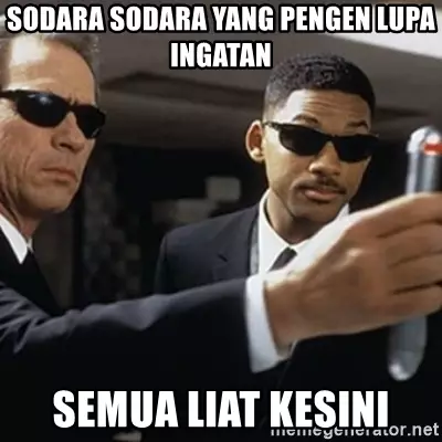 Meme hilang ingatan Berbagai sumber
