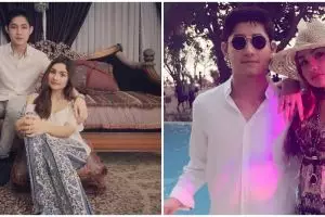 11 Momen kompak Teuku Rassya dan ibu sambung, mirip kakak adik