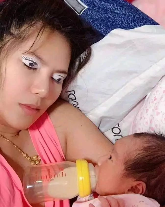 momen lucu emak-emak nyantai © 2020 instagram.com