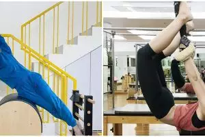 7 Seleb cantik ini tekuni pilates dan punya badan lentur