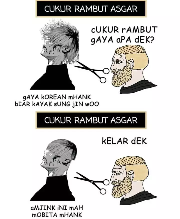 Meme realita cukur rambut Berbagai sumber Meme realita cukur rambut Berbagai sumber
