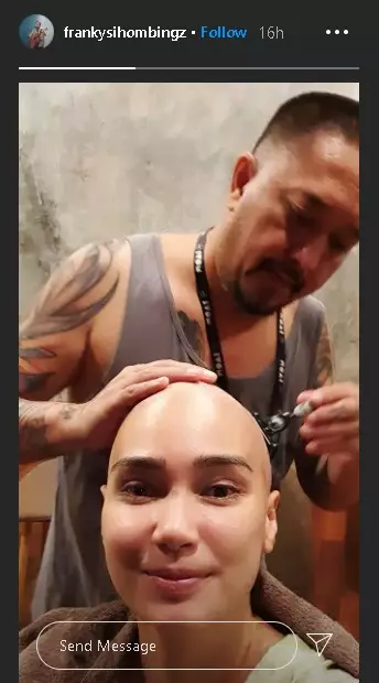 Feby Febiola botaki kepala Berbagai sumber Feby Febiola botaki kepala Berbagai sumber